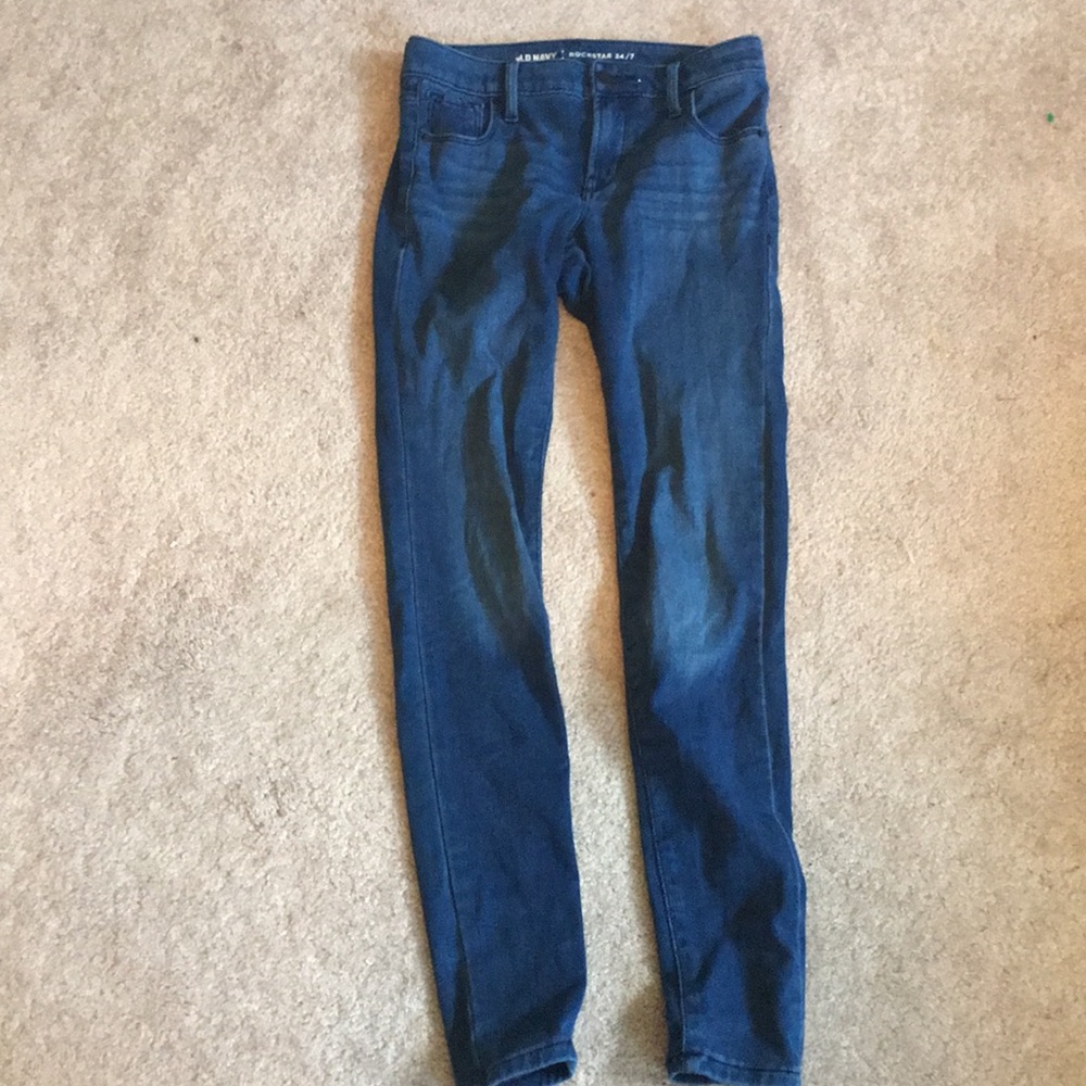 Knit jean colored pants